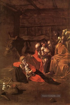 Caravaggio Werke - Anbetung der Schäfer Caravaggio